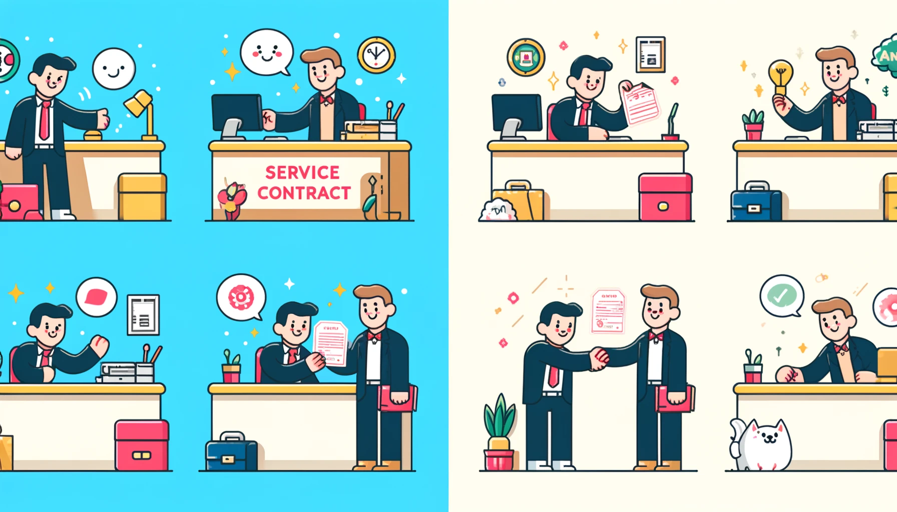 株式会社、合同会社、一般社団法人、NPO法人の比較。